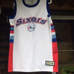 Sixers 76ers Hardwood vintage Jersey